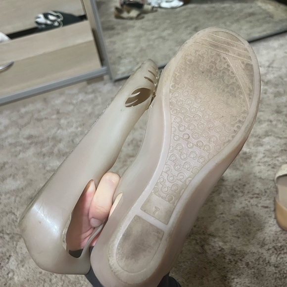 salvatore ferragamo jelly ballerina flats size 7 AUTHENTIC - Picture 5 of 5